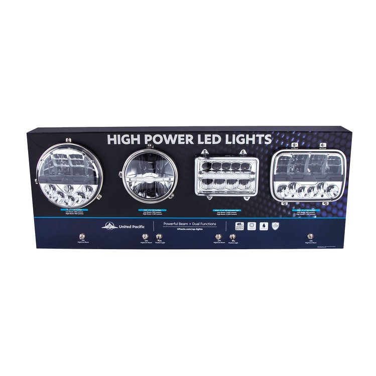 99196 United Pacific Light Display - 7 in., 5-3/4 in., 4 in.x6 in., 5 in.x7 in.