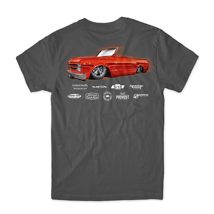 99305M SEMA 2021 United Pacific K5 Blazer T-Shirt, Smoke Gray - M