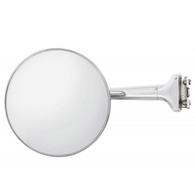 Universal Straight Arm Door Mirror 4"