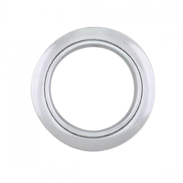 SHORT FOOT CHROME RING ON