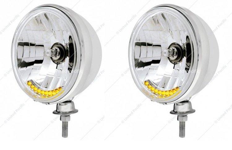 A5022SSE 7 in. Dietz-Style Headlights for 1928-1934 Ford Cars/Trucks