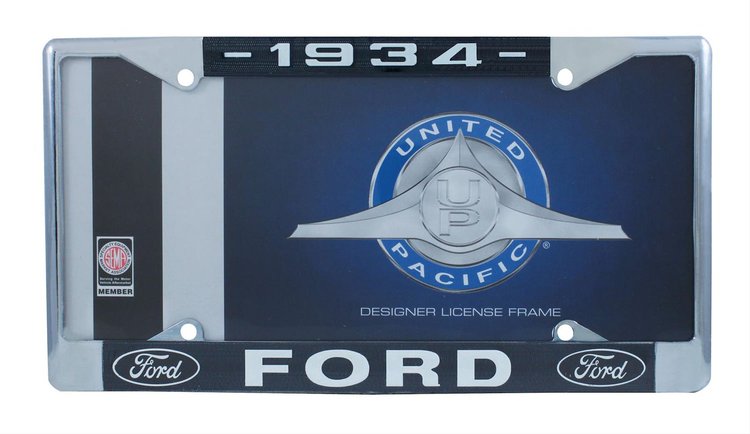 1934 FORD LICENSE PLATE F