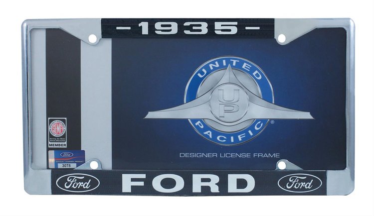 1935 FORD LICENSE PLATE F
