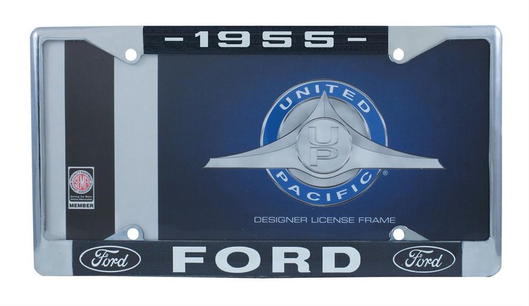 1955 FORD LICENSE PLATE F