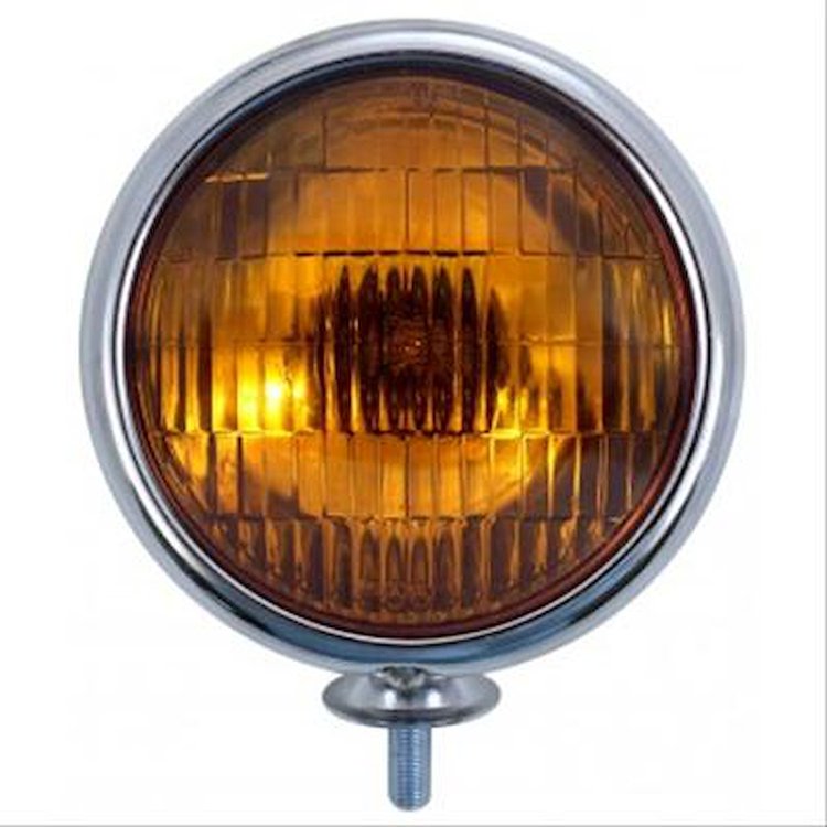 VINTAGE CHROME FOG LIGHT