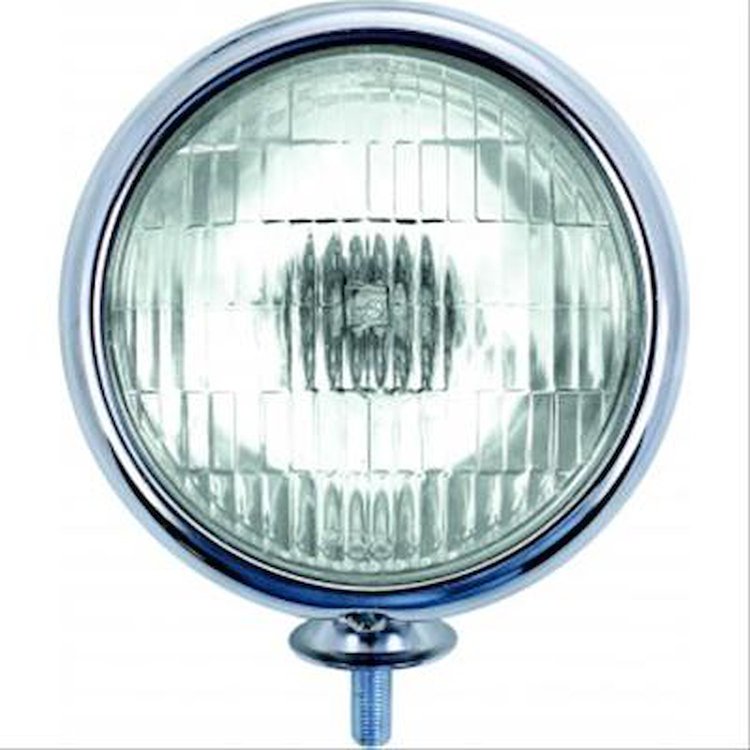 VINTAGE CHROME FOG LIGHT