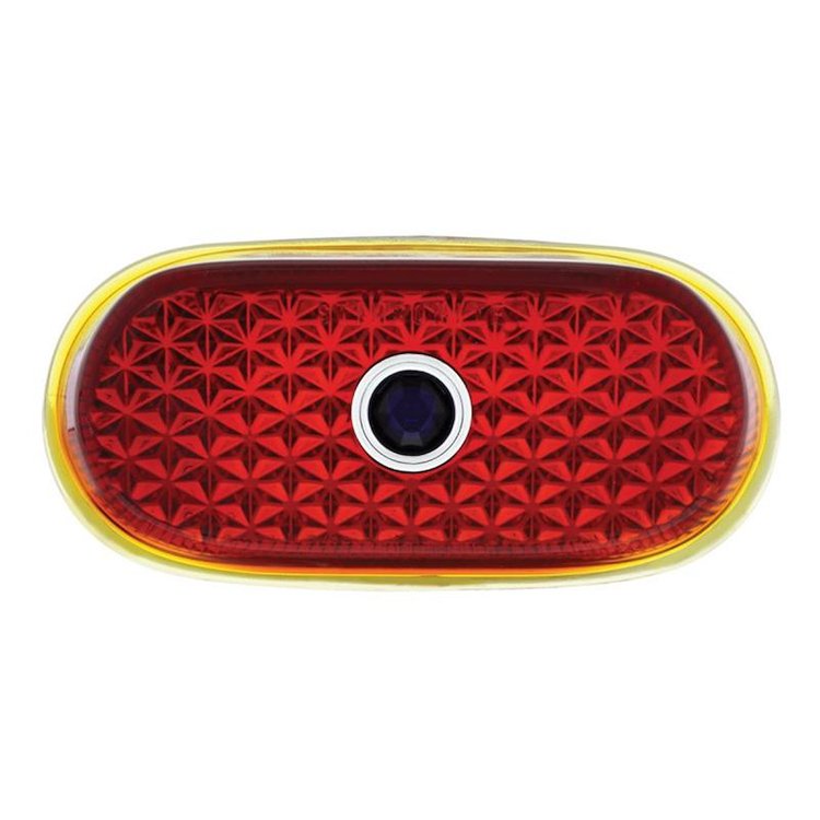 1940 RED GLASS INCANDESCE