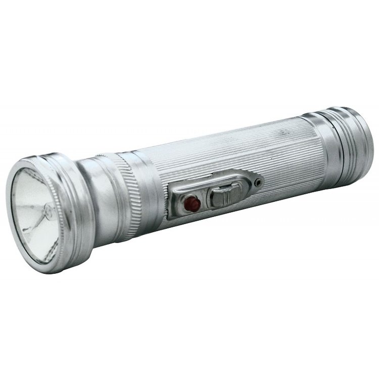 Vintage Chrome Flashlight