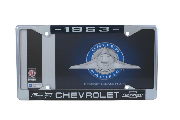 1953 CHEVROLET CHROME LIC