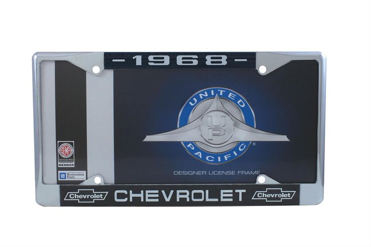 1968 CHEVROLET CHROME LIC
