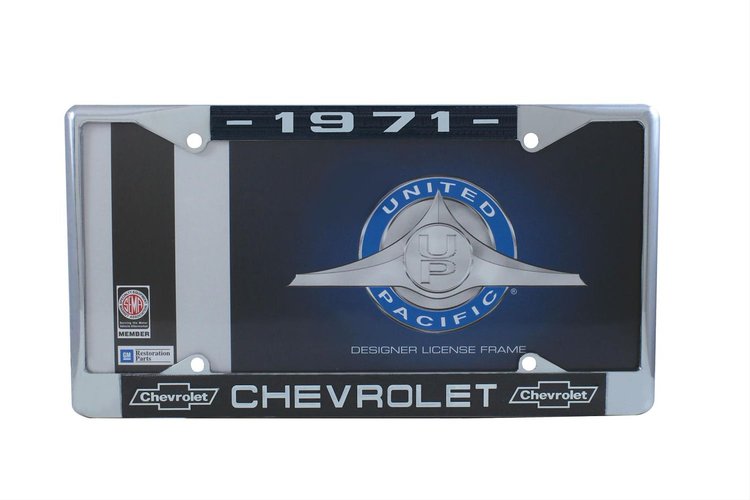 1971 CHEVROLET CHROME LIC