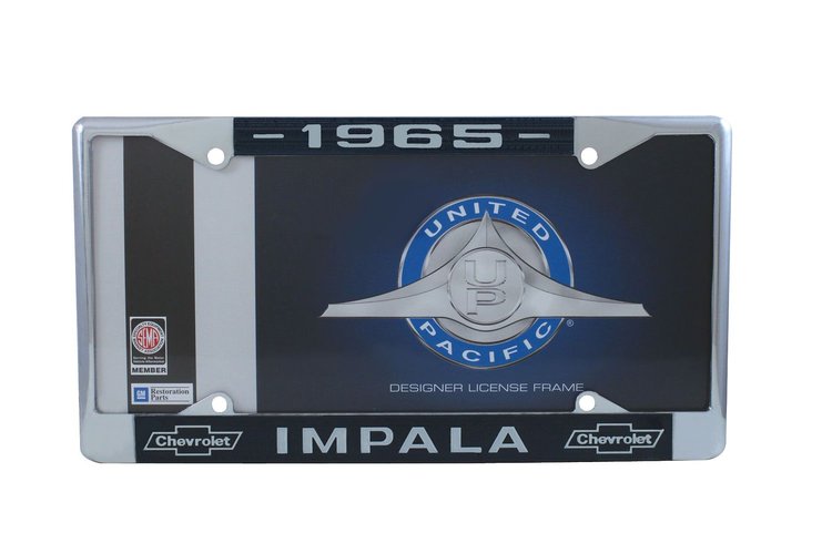 1965 IMPALA CHROME LICENS