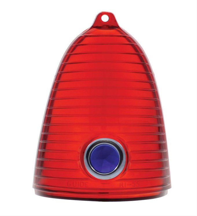 1955 RED PLASTIC INCANDES