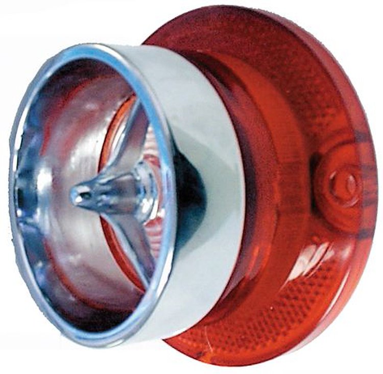63 BACK-UP LENS W/ CHROME