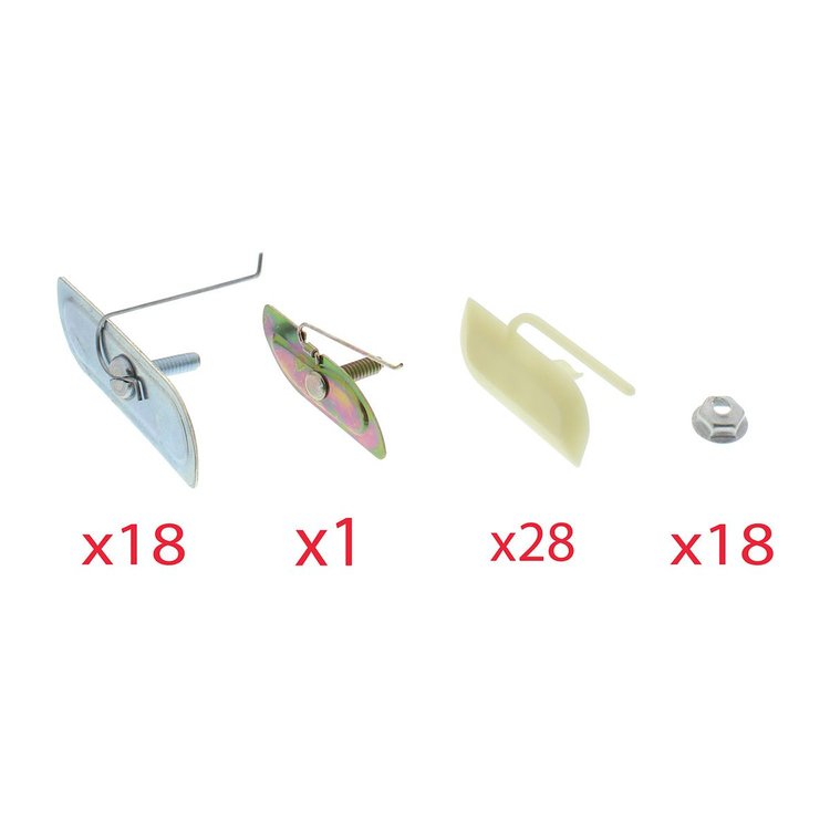 1963 IMPALA MOLDING CLIPS
