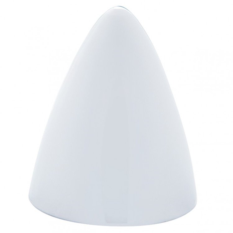 Custom Chrome Bullet Cap 3 1/2 in. x 4 1/4 in.