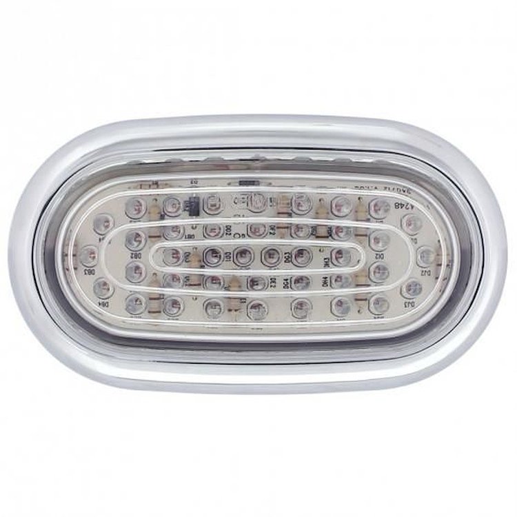 40 RED LED 1942-48 CHROME
