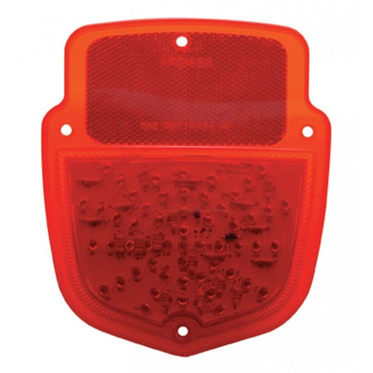 54 RED + 12 WHITE LED 195