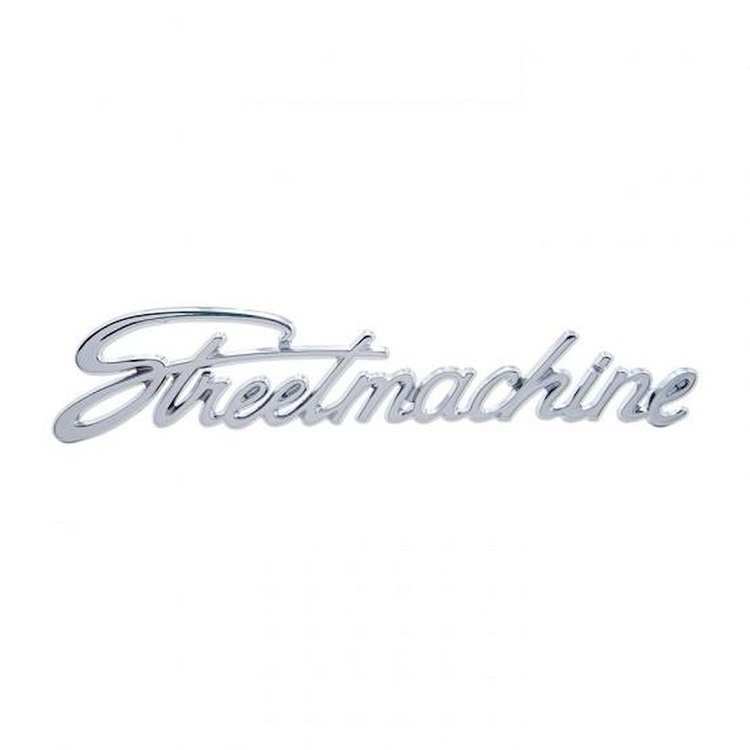 CHROME SCRIPT EMBLEM W/ S