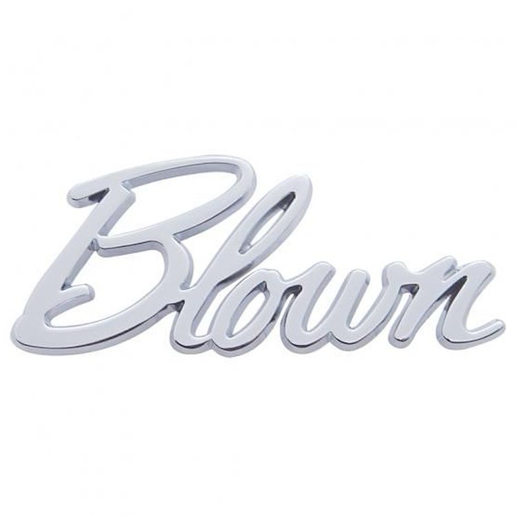CHROME DIE CAST BLOWN EMB