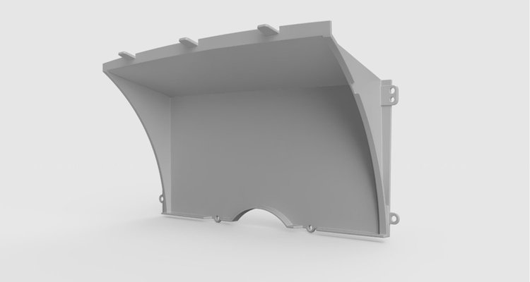 RR00001 Blank Dash Bezel, 1986-1993 Chevy S10