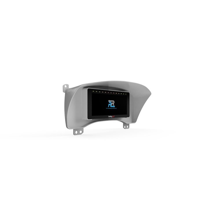 RR00021 Holley 6.86 in. Digital Dash Bezel, 2004-2012 Chevy Colorado