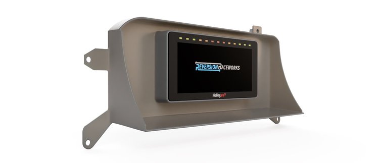 RR00039 Holley 6.86 in. Digital Dash Bezel for 1987-1993 Ford Mustang