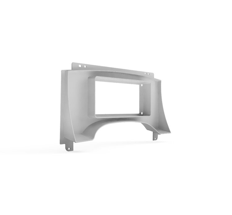 RR00083 Holley 6.86 in. Digital Dash Bezel, 1995-1997 Chevy S10