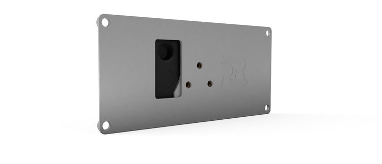 RR00268 Sniper 5 in. to 6.86 in. Holley ProDash, Holley 5 in. Sniper Adapter Plate