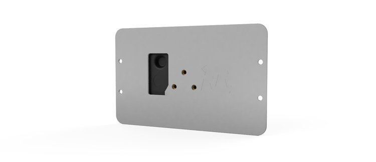 RR00269-DD Holley 5 in. Sniper Adapter Plate - Sniper 5 in. to 7 in., Holley w/Dash Defense