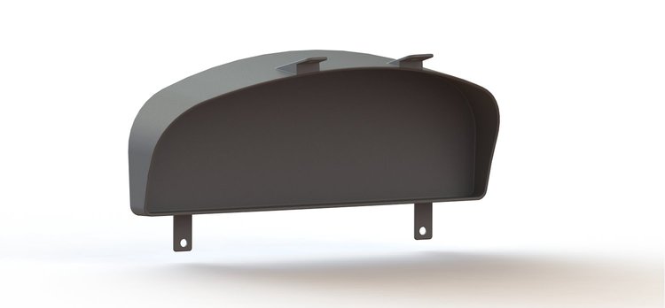 RR00283 Blank Dash Bezel, 2004-2006 Pontiac GTO