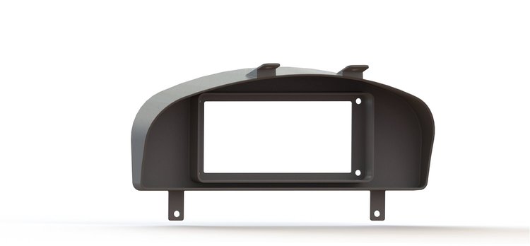 RR00288 Holley 6.86 in. Digital Dash Bezel, 2004-2006 Pontiac GTO