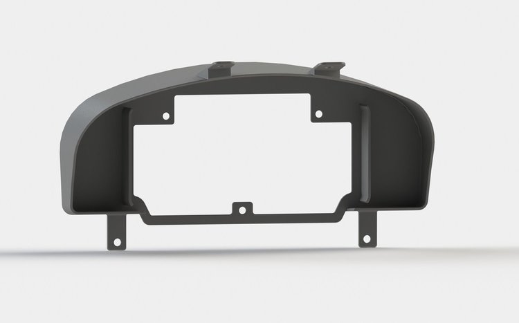 RR00292 Haltech IC7 Digital Dash Bezel, 2004-2006 Pontiac GTO