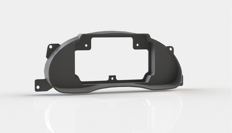 RR00318 Haltech IC7 Digital Dash Bezel, 1994-2004 Ford Mustang
