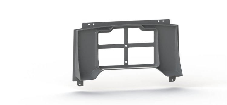 RR00385 Tinker 7 in. Digital Dash Bezel, 1995-1997 Chevy S10