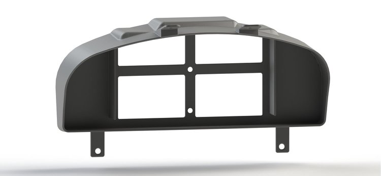 RR00389 Tinker 7 in. Digital Dash Bezel, 2004-2006 Pontiac GTO