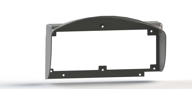 RR00390 Holley 12.3 in. Digital Dash Bezel, 2004-2012 Chevy Colorado