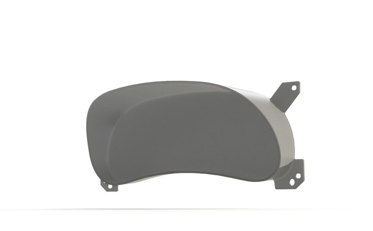 RR00392 Blank Dash Bezel, 2011-2018 Jeep JK