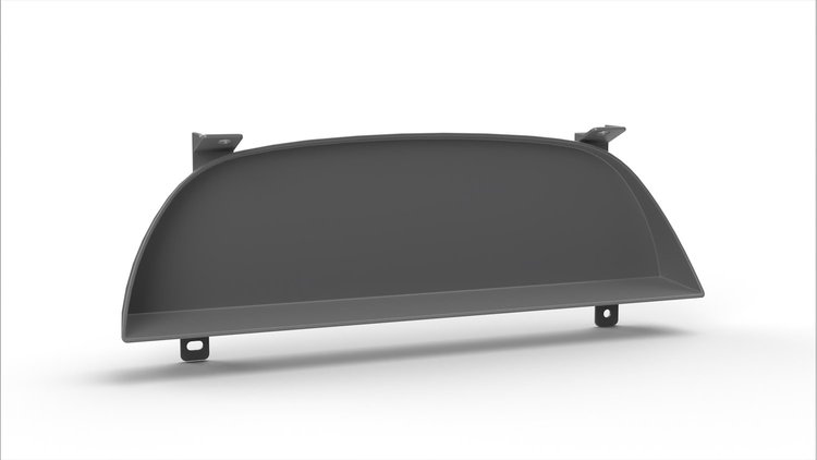 RR00430 Blank Digital Dash Bezel, 1989-1994 Nissan Skyline R32