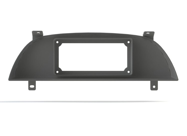 RR00451-DD Holley 6.86 in. Digital Dash Bezel w/Dash Defense, 1989-1994 Nissan Skyline R32