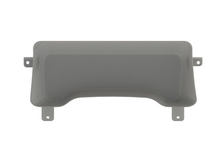 RR00457 Blank Dash Bezel, 1997-2006 Jeep Wrangler TJ