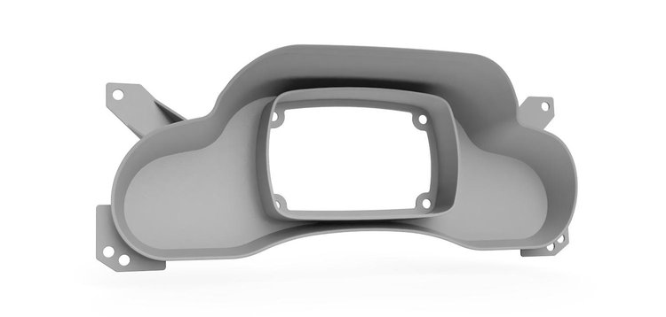 RR00470 FuelTech FT600 Digital Dash Bezel, 2007-2010 Jeep Wrangler JK