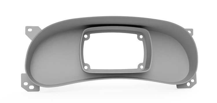 RR00476 FuelTech FT600 Digital Dash Bezel, 2011-2018 Jeep JK