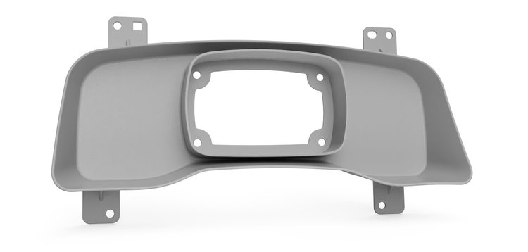 RR00485 FuelTech FT450/550 Digital Dash Bezel, 1997-2004 Dodge Dakota