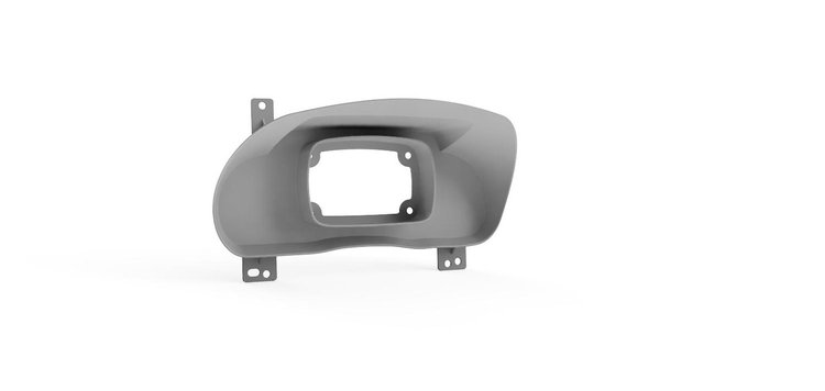 RR00513 FuelTech FT450/550 Digital Dash Bezel, 2014-2018 Chevy Silverado