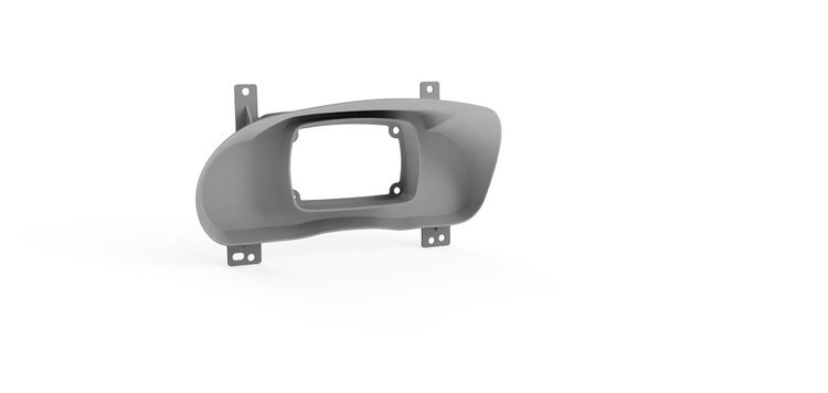 RR00514 FuelTech FT600 Digital Dash Bezel, 2014-2018 Chevy Silverado