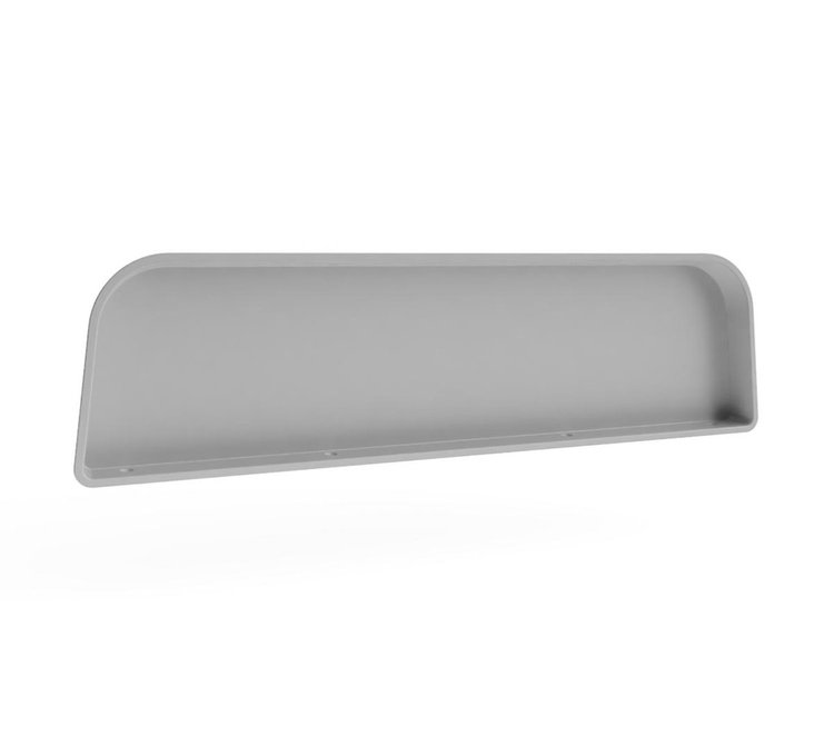 RR00519 Blank Dash Bezel, 1964-1966 GMC Truck