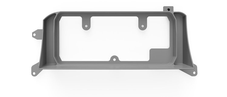 RR00543 Haltech UC-10 Digital Dash Bezel for 1987-1993 Ford Mustang