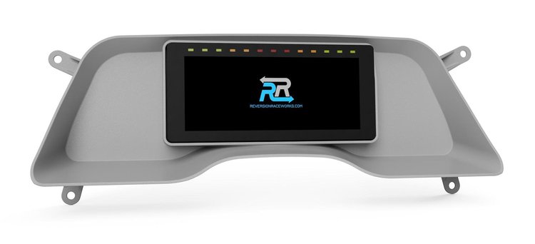 RR00572 Holley 6.86 in. Digital Dash Bezel for 1989-1996 Ford Thunderbird