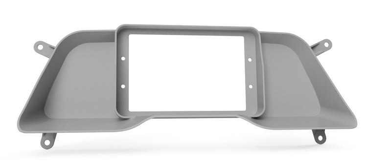 RR00573 Holley 7 in./Aces 7 in. Digital Dash Bezel for 1989-1996 Ford Thunderbird